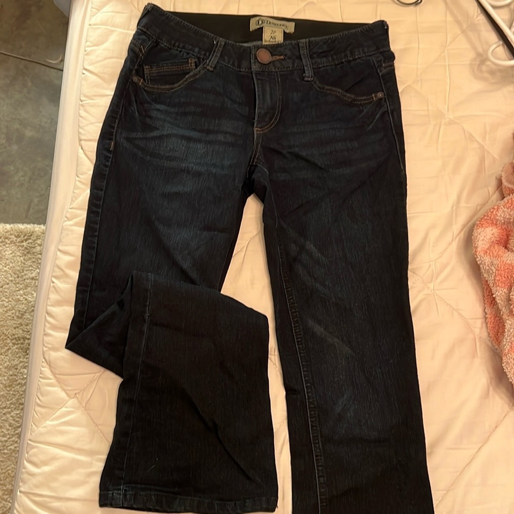 Stretch waistband jeans